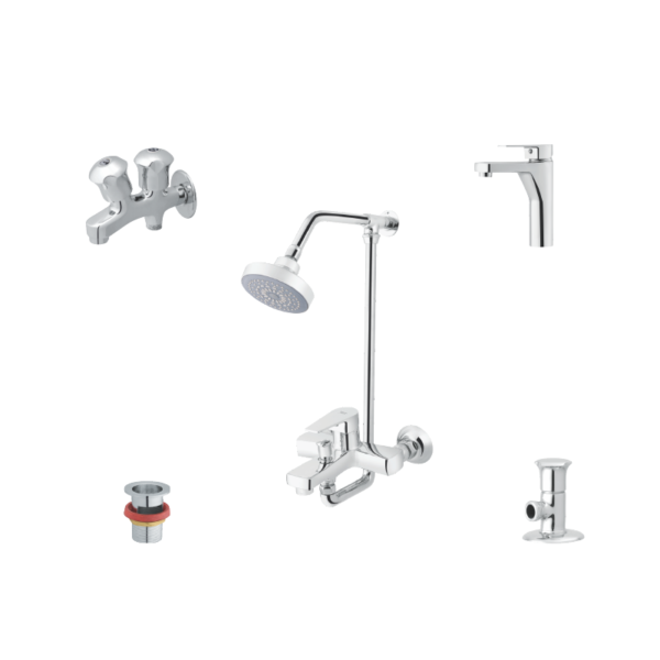 Butterfly Set Complete Bath Set 7 piece Super Asia