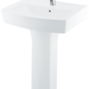 Makkah Sanitary Traders Offers Totall Vinus Basin Pedestal & Commode