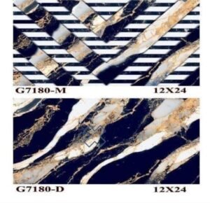 Makkah Sanitary Traders G7180-M,G7180-D 12x24 Tiles