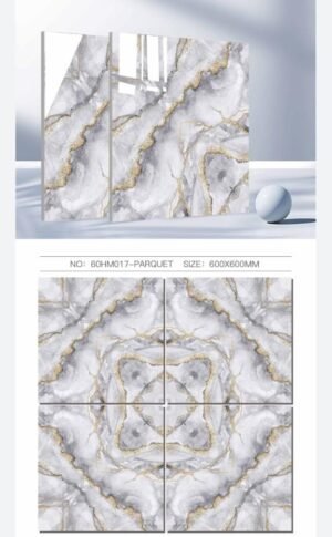 Makkah Sanitary Traders No: 60HM017-PARQUET 600x600  Tiles