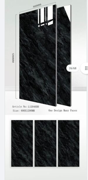 Makkah Sanitary Traders One Design Many Faces Tiles Artical No:L12046BH 600x1200