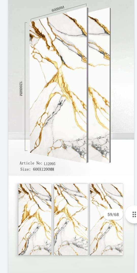 Makkah Sanitary Traders Tiles Article No:L12095 600x1200