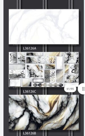 Makkah Sanitary Traders Tiles Article No:L36126A,L36126B,L36126C