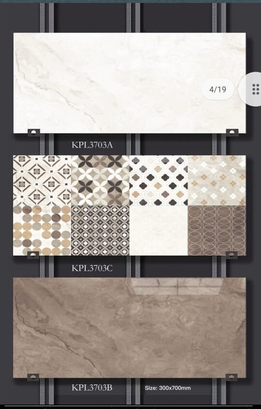 Makkah Sanitary Traders Tiles KPL3703A,KPL3703C,KPL3703B