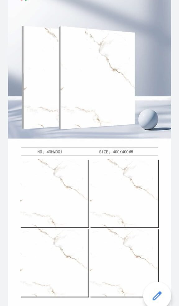 Makkah Sanitary Traders Tiles No:40HM001 Size:400x400