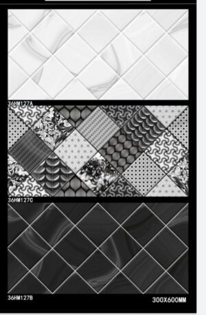 Makkah Sanitary Traders Tiles 36HM127A,36HM127C,36HM127B,Size:400x400