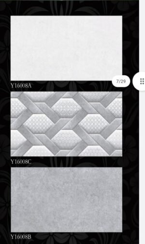 Makkah Sanitary Traders Tiles No: Y16008A,Y16008C,Y16008B