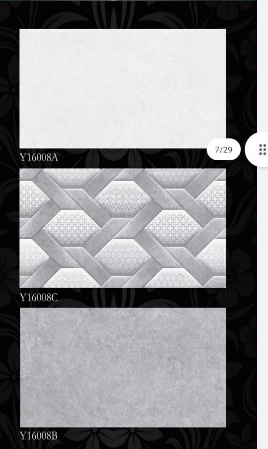 Makkah Sanitary Traders Tiles No: Y16008A,Y16008C,Y16008B