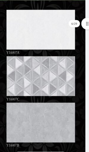Makkah Sanitary Traders Tiles No: Y16007A,Y16007C,Y16007B