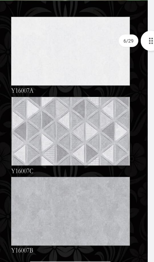Makkah Sanitary Traders Tiles No: Y16007A,Y16007C,Y16007B