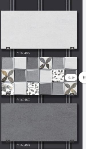 Makkah Sanitary Traders Tiles No: Y16048A,Y16048C,Y16048B