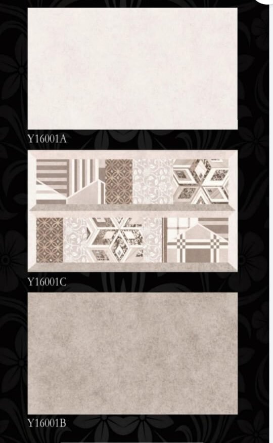 Makkah Sanitary Traders Tiles No: Y16001A,Y16001C,Y16001B
