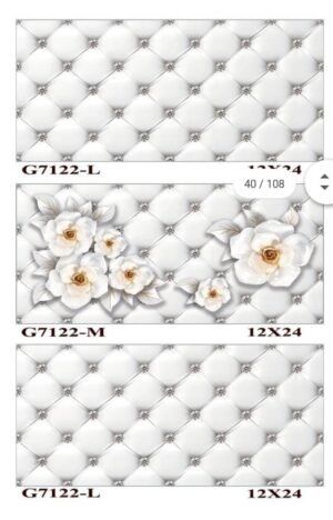 Makkah Sanitary Traders Tiles No:G7122-L,G7122-M  12x24